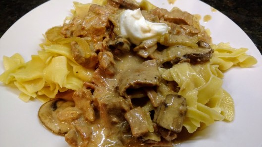 Beef Stroganoff