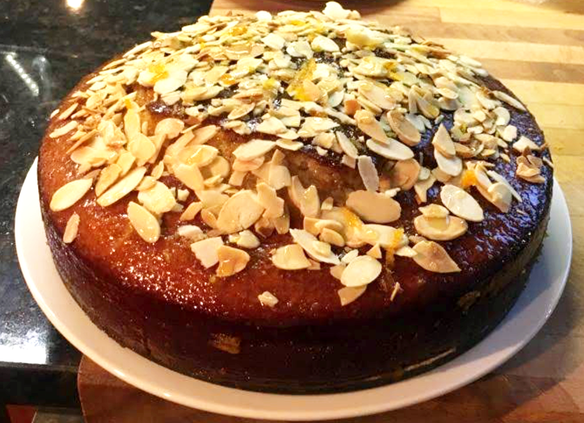 French Almond Cake - update