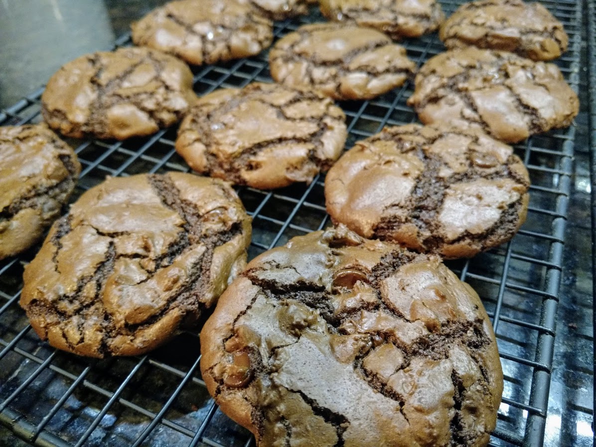 Double Chocolate Chip Cookies